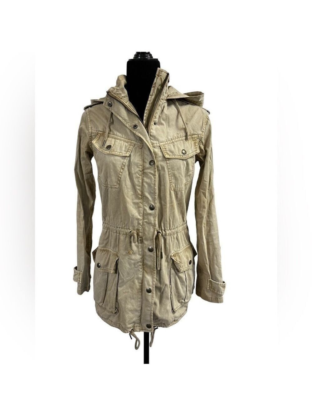 Aritzia Talula Trooper Jacket-Warm Sand
